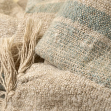 Load image into Gallery viewer, Tulum Striped Throw, Blue