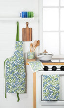 Load image into Gallery viewer, Birds + Leaves Dishcloth + Tea Towel Set
