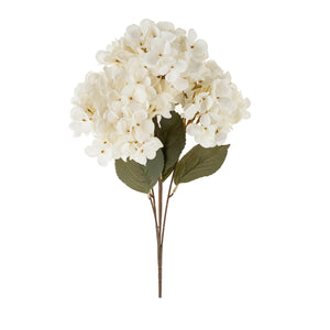 White Hydrangea Floral Spray