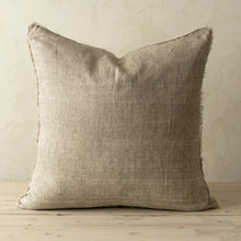 Load image into Gallery viewer, Almond Lina Linen Cushion, 24 x 24"