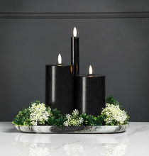 Load image into Gallery viewer, Black LED Dinner Candles