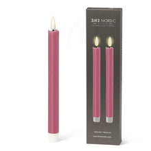Load image into Gallery viewer, Rose LED Dinner Candle, Set 2