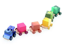 Load image into Gallery viewer, My Little Cube Train
