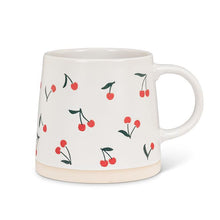 Load image into Gallery viewer, Cherries Wide Base Mug