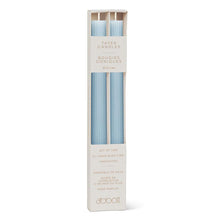 Load image into Gallery viewer, Ridged Taper Candles, Blue, Set 2