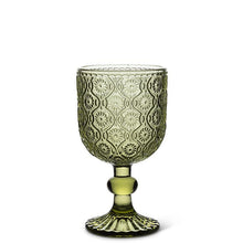 Load image into Gallery viewer, Shasta Olive White Wine Goblet