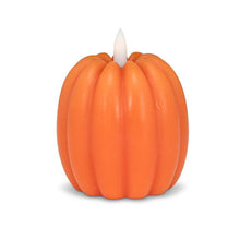Load image into Gallery viewer, Tall Pumpkin LED Candle