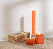 Load image into Gallery viewer, Low Pumpkin LED Candle