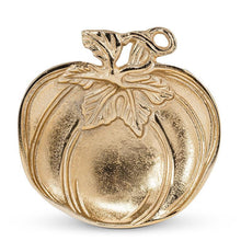 Load image into Gallery viewer, Gold Pumpkin Flat Tray