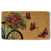 Load image into Gallery viewer, Butterfly + Bike Doormat
