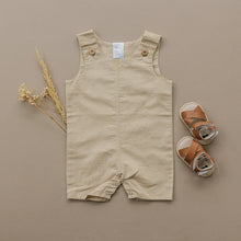Load image into Gallery viewer, Sleeveless Linen Romper