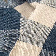 Load image into Gallery viewer, Grace Gingham Table Runner - 108"L, Dark Blue