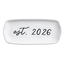 Load image into Gallery viewer, Mr + Mrs, Est 2026 Everything Trays