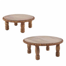 Load image into Gallery viewer, Beaded Pedestal Tray