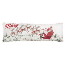 Load image into Gallery viewer, Vintage Merry Santa Cushion