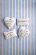 Load image into Gallery viewer, Mom + Dad Est 2026 Pillow