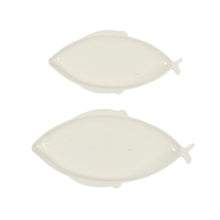 Load image into Gallery viewer, Fish Serving Platter White