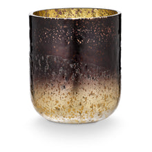 Load image into Gallery viewer, Midnight Pumpkin Radiant Glass Candle, Small