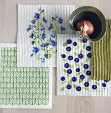 Load image into Gallery viewer, Blueberry Swedish Dishcloth