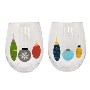 Ornament Wine Glass