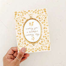 Load image into Gallery viewer, Ornate Wedding Day Card