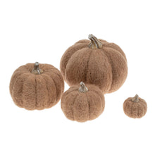 Load image into Gallery viewer, Terracotta Felt Pumpkins