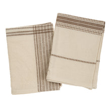 Load image into Gallery viewer, Portofino Tea Towels, S/2 Taupe