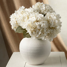 Load image into Gallery viewer, Hydrangea Floral Stem, White