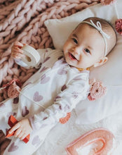 Load image into Gallery viewer, Stole My Heart Footed Sleeper