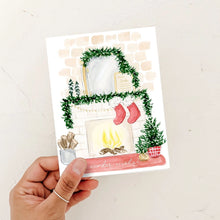Load image into Gallery viewer, Holiday Mantle Card