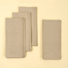 Load image into Gallery viewer, Calla Cotton Napkins S/4, Light Grey