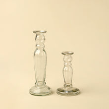 Load image into Gallery viewer, Vero Glass Candlestick, Clear