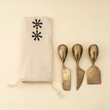 Load image into Gallery viewer, Rotunda Hand-Forged Cheese Knives