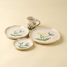 Load image into Gallery viewer, Painted Petals Mug, Iris
