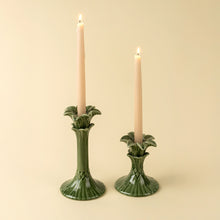 Load image into Gallery viewer, Palm Tree Candleholder, Green