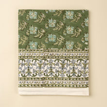 Load image into Gallery viewer, Elowen Block Print Tablecloth