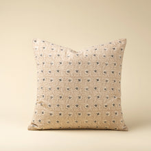 Load image into Gallery viewer, Clover Block Print Cushion. 20x20"