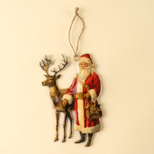 Load image into Gallery viewer, Santa's Reindeer Ornament