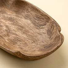 Load image into Gallery viewer, Spade Carved Dish, Oval