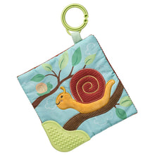 Load image into Gallery viewer, Skippy Snail Crinkle Teether