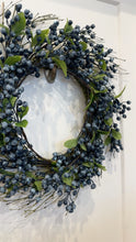 Load image into Gallery viewer, Blueberry Wreath