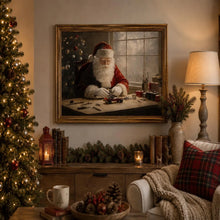 Load image into Gallery viewer, Santa's Workshop Art Print
