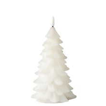 Load image into Gallery viewer, White Tree Christmas Tree LED Candle