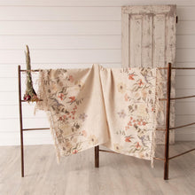 Load image into Gallery viewer, Dried Florals Throw