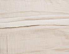 Load image into Gallery viewer, Beige Overstitch Coverlet, Queen