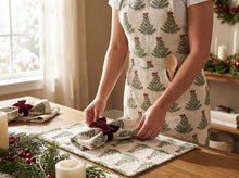 Load image into Gallery viewer, Christmas Tree with Bows Apron