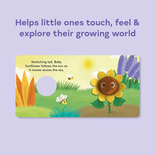 Load image into Gallery viewer, Baby Sunflower Finger Puppet Book