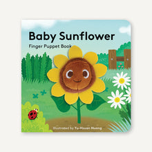 Load image into Gallery viewer, Baby Sunflower Finger Puppet Book