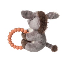 Load image into Gallery viewer, Dusty Donkey Teether Rattle