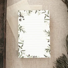 Load image into Gallery viewer, Utility House Olive List Notepad
